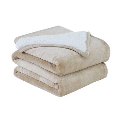 Oversized discount sherpa blanket